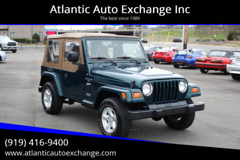 1998 Jeep Wrangler for sale at Atlantic Auto Exchange Inc in Durham NC