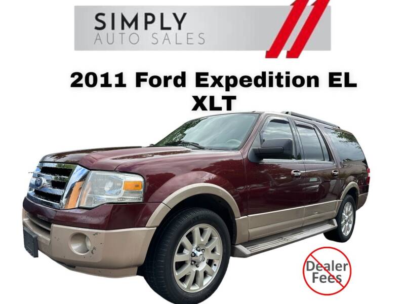 2011 Ford Expedition EL for sale at Simply Auto Sales in Palm Beach Gardens FL