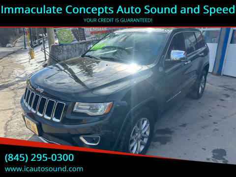 2014 Jeep Grand Cherokee for sale at Immaculate Concepts Auto Sound and Speed in Liberty NY