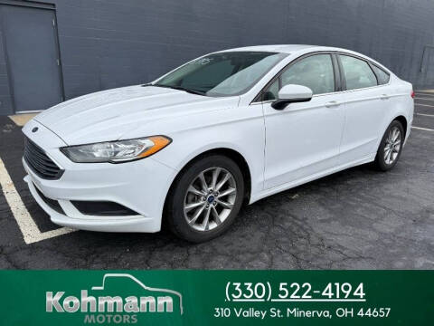 2017 Ford Fusion for sale at Kohmann Motors in Minerva OH