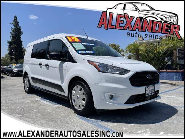 2019 Ford Transit Connect Cargo for sale at Alexander Auto Sales Inc in Whittier CA