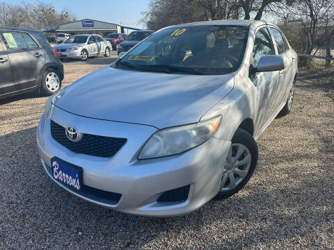 2010 Toyota Corolla for sale at Barron's Auto Whitney in Whitney TX