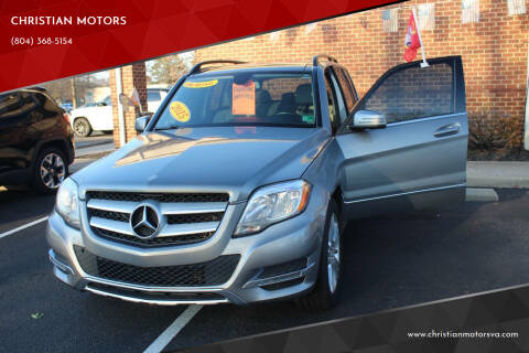 2015 Mercedes-Benz GLK for sale at CHRISTIAN MOTORS in Hopewell VA