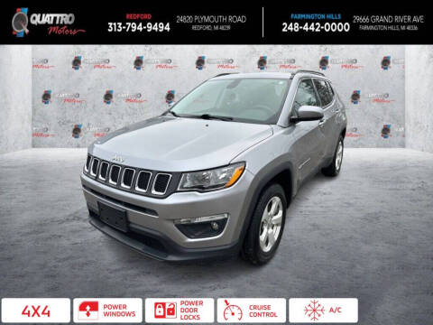 2018 Jeep Compass for sale at Quattro Motors 2 in Farmington Hills MI