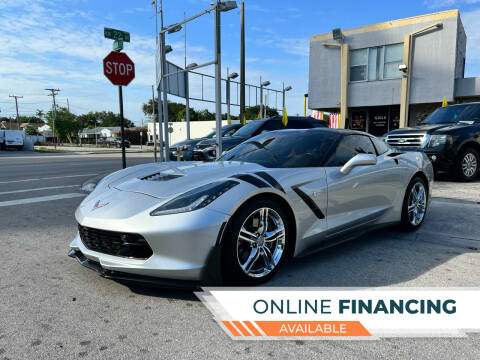 2016 Chevrolet Corvette for sale at Global Auto Sales USA in Miami FL