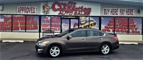 2013 Nissan Altima for sale at Credit Connection Auto Sales in Midwest City OK