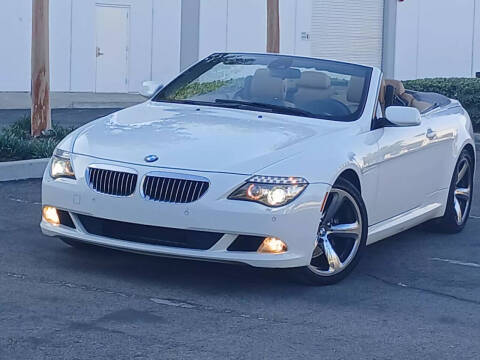 2008 BMW 6 Series for sale at alfis auto sales in Corona CA