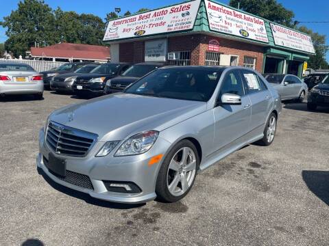 2011 Mercedes-Benz E-Class for sale at American Best Auto Sales in Uniondale NY