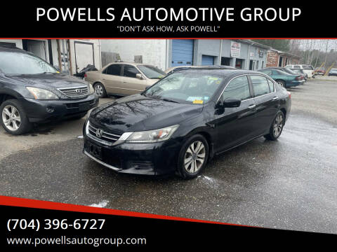 2013 Honda Accord for sale at POWELLS AUTOMOTIVE GROUP in Gastonia NC