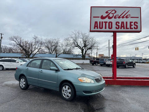 2005 Toyota Corolla for sale at Belle Auto Sales in Elkhart IN