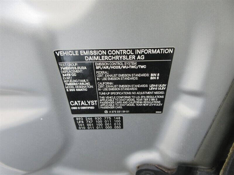 2007 Mercedes-Benz E-Class E 350 4MATIC