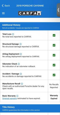2019 Porsche Cayenne S