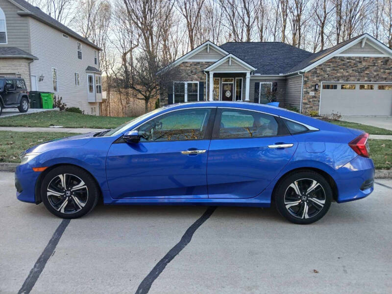 Used 2016 Honda Civic Touring with VIN 19XFC1F9XGE036356 for sale in Wooster, OH