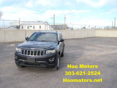 2016 Jeep Grand Cherokee for sale at HOO MOTORS in Kiowa CO