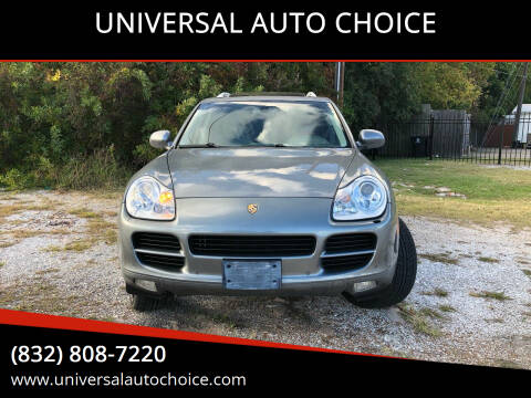 2006 Porsche Cayenne for sale at UNIVERSAL AUTO CHOICE in Houston TX