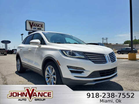 2017 Lincoln MKC for sale at Vance Fleet Services in Guthrie OK