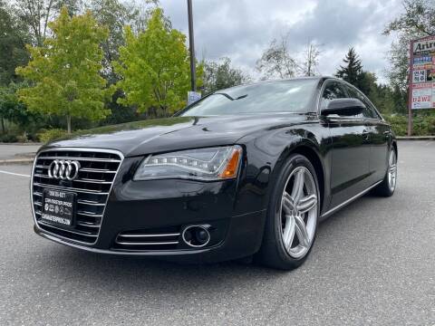 2013 Audi A8 L for sale at CAR MASTER PROS AUTO SALES in Lynnwood WA