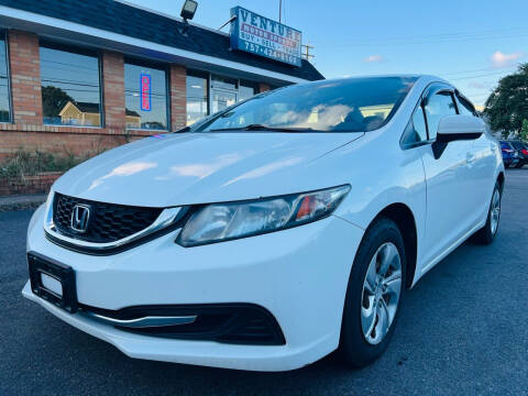 2014 Honda Civic for sale at VENTURE MOTOR SPORTS in Chesapeake VA