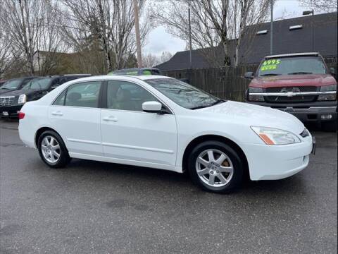 2005 Honda Accord for sale at steve and sons auto sales in Happy Valley OR