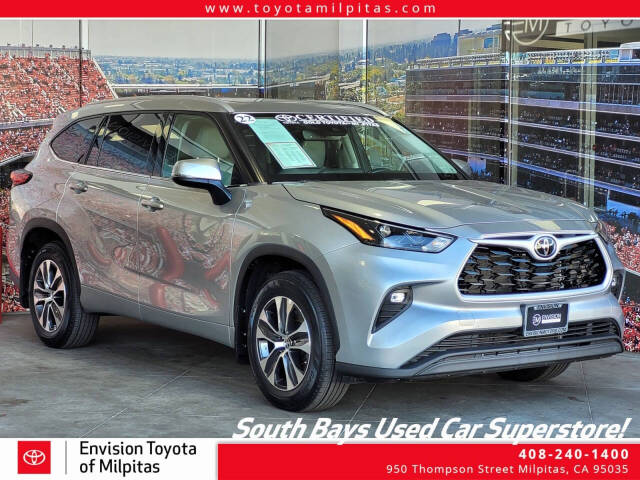 2022 Toyota Highlander for sale at Envision Toyota of Milpitas in Milpitas, CA