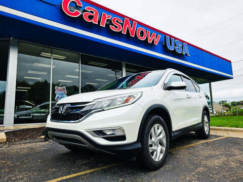2016 Honda CR-V for sale at CarsNowUsa LLc in Monroe MI