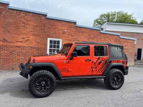 2015 Jeep Wrangler Unlimited for sale at SETTLE'S CARS & TRUCKS in Flint Hill VA