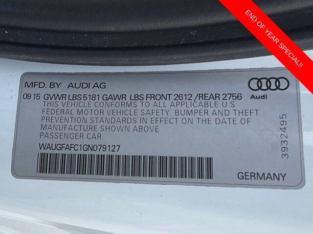 2016 Audi A6 2.0T quattro Premium Plus