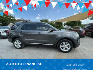 2016 Ford Explorer for sale at AUTOTEX FINANCIAL in San Antonio TX