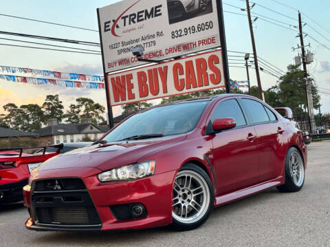 2015 Mitsubishi Lancer Evolution for sale at Extreme Autoplex LLC in Spring TX
