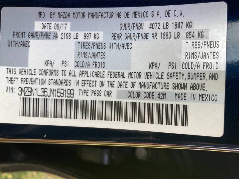 2018 Mazda MAZDA3 Touring