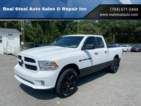 2012 RAM 1500 for sale at Real Steal Auto Sales & Repair Inc in Gastonia NC
