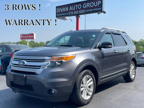 2012 Ford Explorer for sale at Divan Auto Group in Feasterville Trevose PA