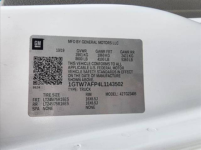 2020 GMC Savana 2500