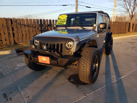 2015 Jeep Wrangler Unlimited for sale at MKA AUTO BROKERS LLC in Kansas City MO
