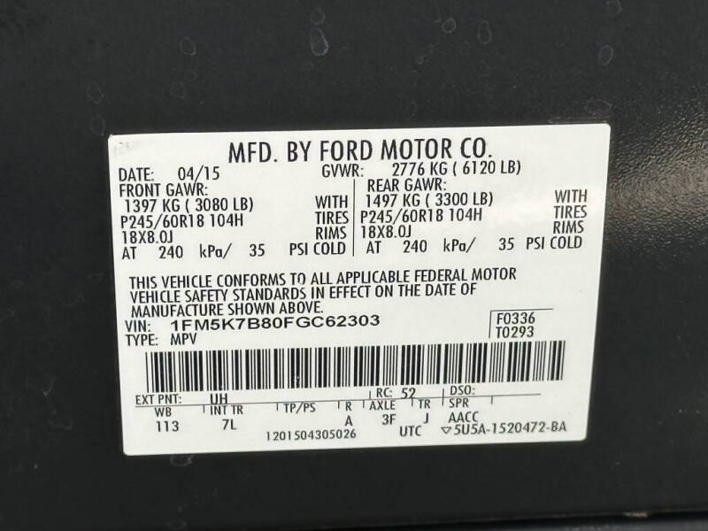 2015 Ford Explorer