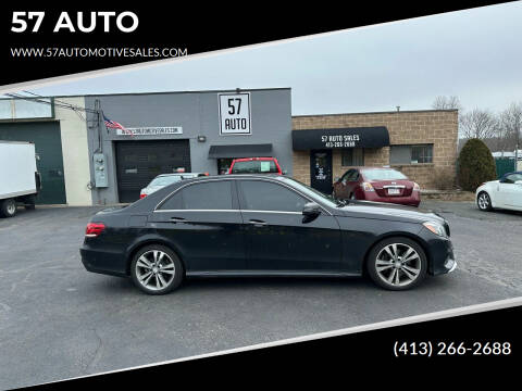 2014 Mercedes-Benz E-Class for sale at 57 AUTO in Feeding Hills MA