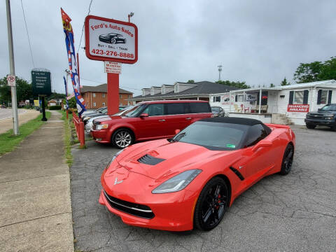 2016 Chevrolet Corvette for sale at Ford's Auto Sales in Kingsport TN