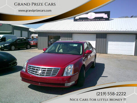 2011 Cadillac DTS for sale at Grand Prize Cars in Cedar Lake IN