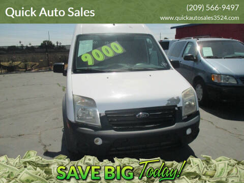2012 Ford Transit Connect for sale at Quick Auto Sales in Ceres CA