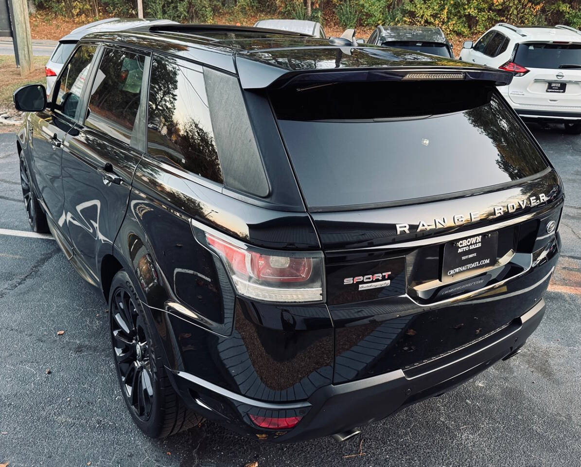 2015 Land Rover Range Rover Sport for sale at Crown Auto Sales in Marietta, GA