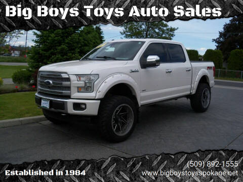 2017 Ford F-150 for sale at Big Boys Toys Auto Sales in Spokane Valley WA