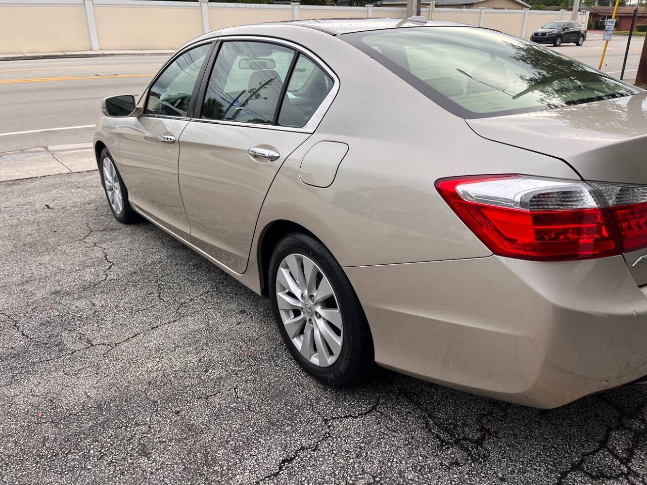 2013 Honda Accord for sale at M & J UNITED AUTO SALES in LAUDERDALE LAKES, FL