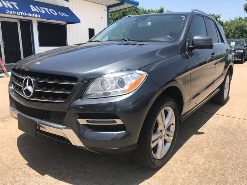 2015 Mercedes-Benz M-Class for sale at Discount Auto Company in Houston TX