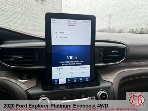 2020 Ford Explorer Platinum