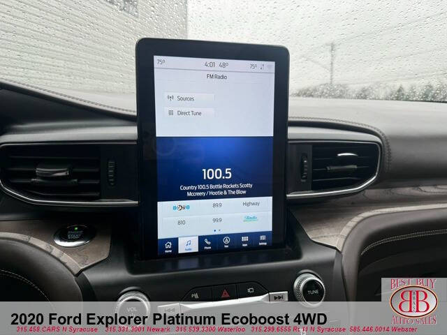 2020 Ford Explorer Platinum