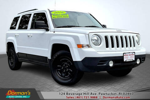 2016 Jeep Patriot for sale at Dorman's Auto Sales of Pawtucket in Pawtucket RI