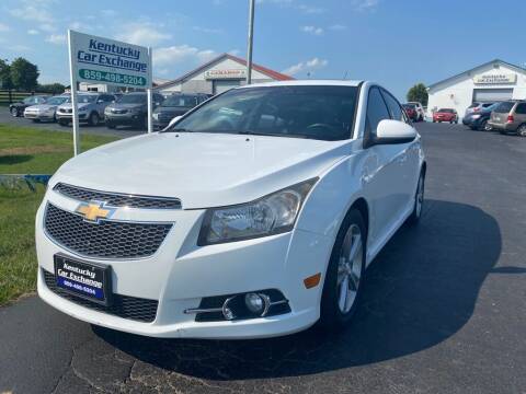 2012 Chevrolet Cruze for sale at Kentucky Car Exchange in Mount Sterling KY