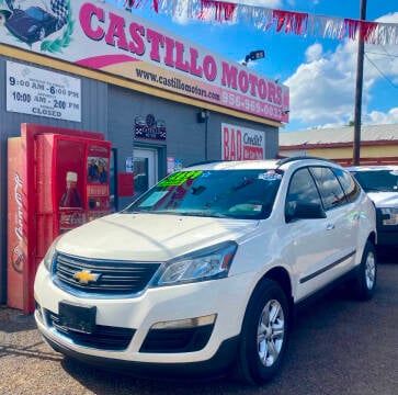 2014 Chevrolet Traverse for sale at CASTILLO MOTORS in Weslaco TX