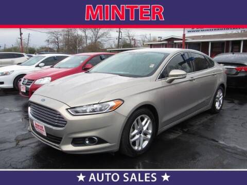 2015 Ford Fusion for sale at Minter Auto Sales in South Houston TX