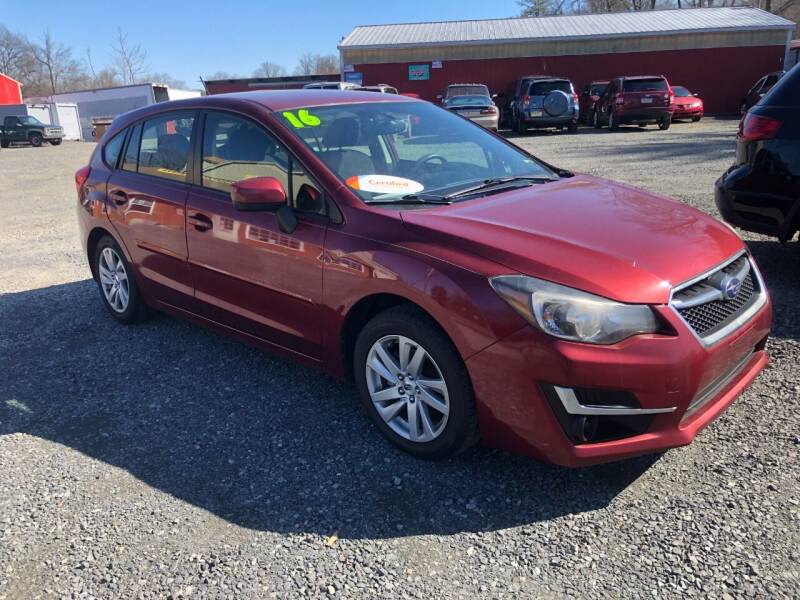 2016 Subaru Impreza for sale at Nesters Autoworks in Bally PA
